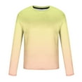 thumbnail image 4 of CHGBMOK Mens T Shirts Casual Round Neck Long Sleeve Pullover Printed T-Shirt Blouse,Sizes S-5XL, 4 of 4
