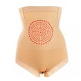 thumbnail image 2 of Underwear For Women Clearance Sale 3x,AXXD Thermal Circulation Tightening Briefs For Women Unique Fibre Restoration Shaper Tummy Control Shaper Beige One Size, 2 of 6