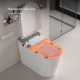 thumbnail image 2 of Smart Toilet, Smart Bidet Toilet with Remote Contro, 2 of 8