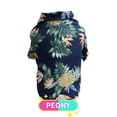 thumbnail image 2 of PEONY Coco Dog Camisas Playa Hawaiian Pet Pequeñas Medianas Y Grandes Perros Estampado Árbol Ropa Para Mascotas Transpirable Verano/Multicolor, 2 of 4