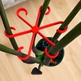 thumbnail image 6 of 4-Pack Heavy Duty Adjustable Plant Stakes for Climbing Vines, Indoor/Outdoor Garden Trellis with Clamps for Vegetables Flowers, Sturdy Grow Support, 6 of 9