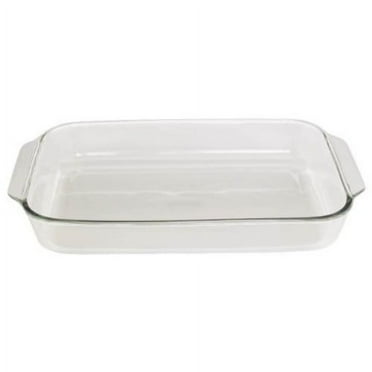 Anchor Hocking Oven Basics Tempered Clear Glass Rectangular Baking 5 Quart Dish