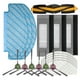 thumbnail image 2 of Aspirador robótico de cepillo de rodillo lateral Fácil de instalar Herramienta de limpieza para hogar Bolsa de polvo de para Robot Yotijar Pieza de robot de barrido, 2 of 10