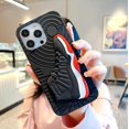 thumbnail image 1 of Funda de teléfono a prueba de golpes 3D para Apple, zapatillas rojas, iPhone 14, 13pro, 13pro max, 12pro max, 11pro max, XS, XR, 8, 7Plus, 12Mini, 13Mini Fivean unisex, 1 of 2