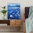 thumbnail image 5 of Colorful Floral Field Impressionist Canvas Wall Art for Living Room Bedroom Kitchen Office Entryway Hallway, 5 of 8