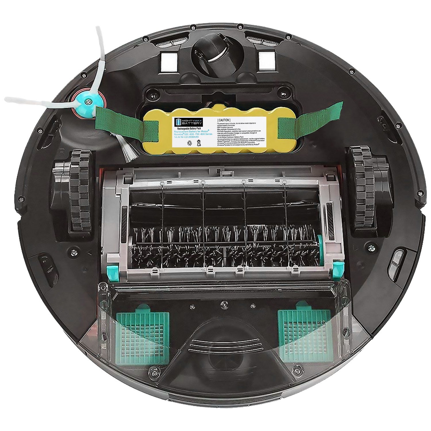 Batería Hannets® compatible con iRobot Roomba serie 700 I Batería i-Robot Batería  Roomba Batería Aspiradora robotizada I Roomba serie 700 Accesorios 4500mAh  Batería Robot de succión Batería de repuesto 14,4 V 