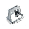 thumbnail image 3 of Front Shelf Mount Carriers S Bag Hook Clip Bracket Aluminum Alloys Front Carriers Block Bicycles Frame Adapter Enduring, 3 of 9