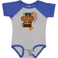 thumbnail image 3 of Inktastic I Wear Orange For My Mimi Multiple Sclerosis Awareness Boys or Girls Baby Bodysuit, 3 of 5