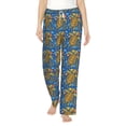 thumbnail image 2 of Lsque Sea Turtle Print Women's Pajama Pants, Lounge Pant - Comfortable Home Wear,Elastic Waistband, Stylish Design-Large, 2 of 9