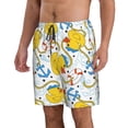 thumbnail image 2 of Fotbe Ducks and Anchors Trajes de Baño Estampados para Hombre, Shorts de Verano de Secado Rápido, Ropa de Playa, Bañadores-X-Large, 2 of 6