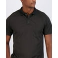 thumbnail image 3 of Real Essentials 3 Pack: Mens Short Sleeve Dry-Fit Collared Polo Shirt With Pocket - Active Casual (Available Big & Tall), 3 of 6