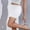 White, variant on Generic Mini Skirts for Women Mid Waisted Stretch Summer Skorts Sexy Pencil Bodycon Skirts