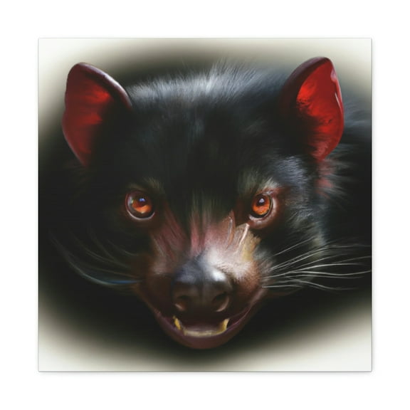 Tasmanian Devil Realism - Canvas
