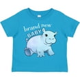thumbnail image 3 of Inktastic Brand New Baby cute baby hippo Boys or Girls Toddler T-Shirt, 3 of 5