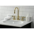 thumbnail image 3 of Kingston Brass KS2982BAL Heirloom Widespread Bathroom Faucet with Brass Pop-Up, Polished Brass, 3 of 8