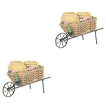 2 Pieces Outdoor Flower Planters for Indoor Plants Flowerpot Work