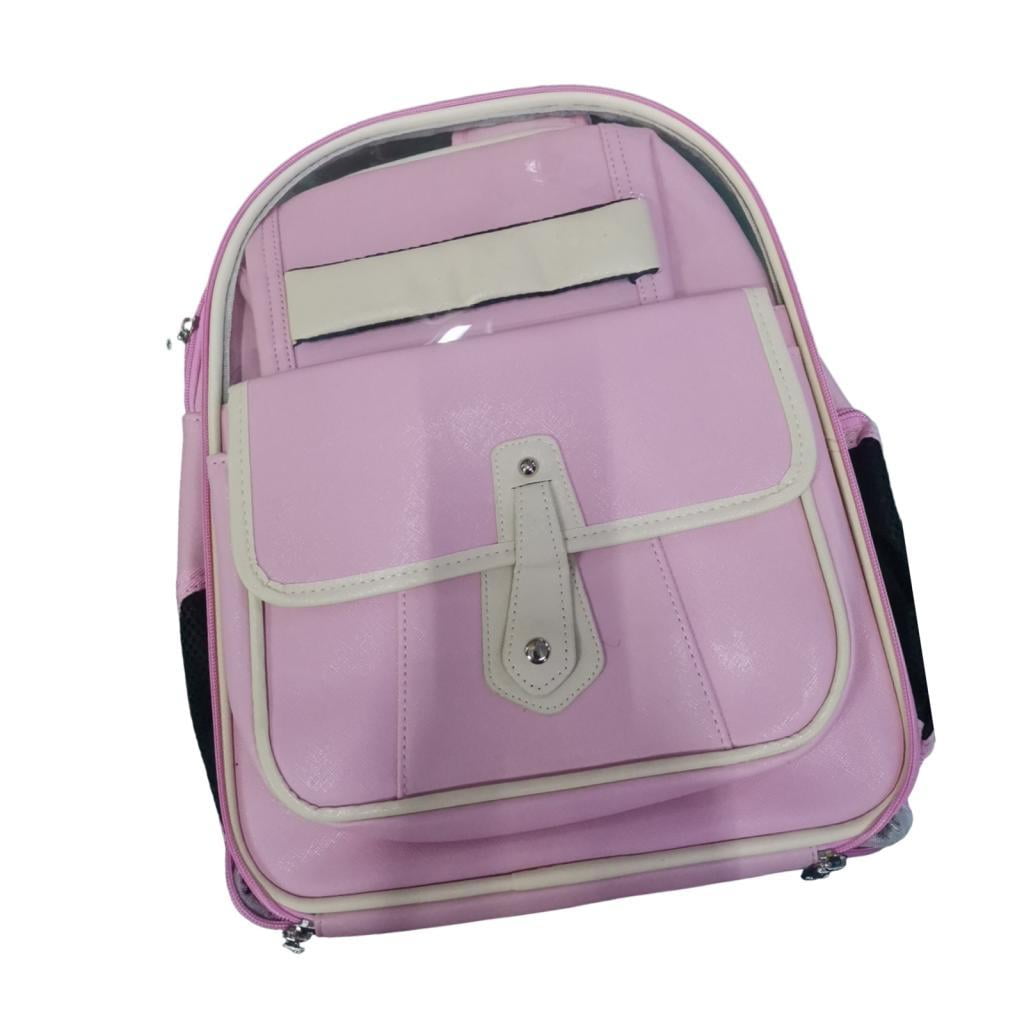 Bvdfgk Pet Carrier Travel Bag for Small Dogs Cats Puppy Breathable Portable Pet Travel Pink