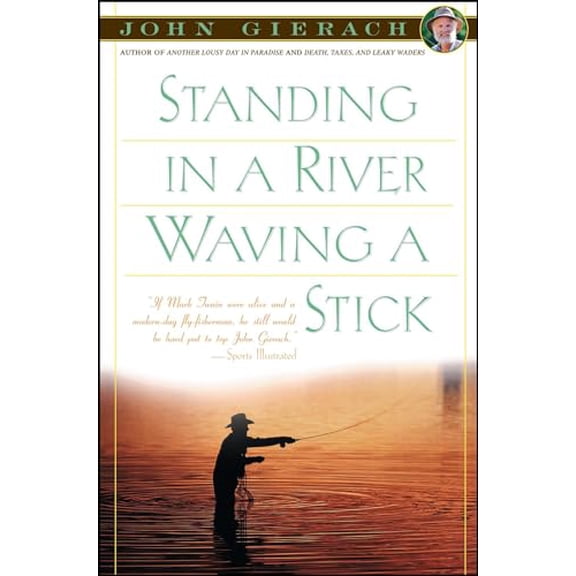 Pre-Owned Standing in a River Waving a Stick (Paperback) 0684863294 9780684863290