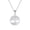 silver, variant on Avaner Tree of Life Necklace for Women Stainless Steel Gold Clear Round Pendant Neck Chains Family Tree Fashion Charm Luxury Jewelry Wedding Gift
