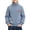 Sky Blue, variant on Spazoro Boys Turtleneck Knit Sweater, High Neck Long Sleeve Solid Color Regular Fit Fuzzy Plush Basic Pullover Knitwear for Kids Sky Blue Size 3-4T
