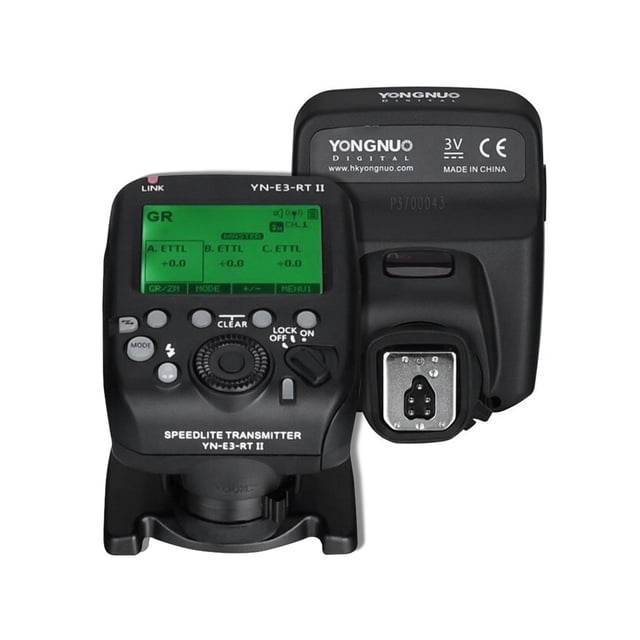 Disparador de flash YONGNUO YN-E3-RT II Flash de la cámara Transmisor Speedlite Flash Trigger compatible con ST-E3-RT / 600EX-RT / YN-E3-RT / YN968EX-RT / YN600EX-RTII / YN686EX-RT / YNE3-RX YONGNUO Disparador de flash