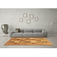 thumbnail image 3 of Ahgly Company Indoor Rectangle Abstract Brown Modern Area Rugs, 6' x 9', 3 of 4
