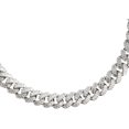 thumbnail image 2 of Pulsera Cubana Hombre Zirconias Piedra Made In Thailand S925 gris Largo/Ancho: 17 cm x 8 mm, 2 of 6