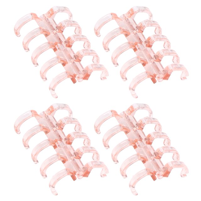 Binding Rings, 11mm Binding Thickness Plastic Binding Rings Easy Use Transparent Material Free Writing Segmented Design For Office Supplies For School Use Transparent