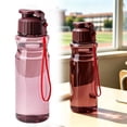 thumbnail image 4 of Clearance Under $2.79 Plastic Water Bottle with Hand Strap, Leakproof Reusable Sports Drinking Cup for Gym Travel School Outdoor, 4 of 5