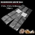 thumbnail image 6 of Gerich 50 Pcs Polypropylene Heat Resistant Grow Bag for Mushrooms Fungus 15*35cm, 6 of 8