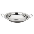 thumbnail image 4 of USHOBE Hot Pot Pan Silver Stainless Steel for Chefs and Induction Cooker 1Pcs, 4 of 8