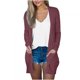 thumbnail image 5 of Puntoco Blusa casual de manga larga de color para mujer con bolsillo y cárdigan con botones Puntoco Puntoco-1, 5 of 8