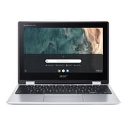 Acer Chromebook Spin 311 CP311-2H-C679 11.6 inch Intel Celeron N4000 1.1GHz/ 4GB LPDDR4/ USB3.1/ Chrome Laptop (Pure Silver)