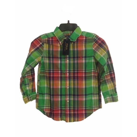 Polo Ralph Lauren Boys Shirt Plaid Size 5