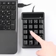 thumbnail image 3 of Techo numerico USB Cabaje NÚMERO MECÁNNICO TECLADO DE LA ALMOHADILLA 19 TECLAS A PRUEBA DE AGUA PARA PORTÁL, 3 of 7