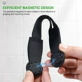 thumbnail image 3 of Clip magnético para sombreros para viajar en el bolso, clip de silicona negro para sombreros, soporte magnético para sombreros, gancho para sombreros para bolsos, equipaje, 3 of 5