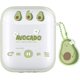 thumbnail image 1 of Funda para Airpods 1 y 2 YONGSHENG Funda blanda transparente diseño de reproductor de música divertido Kawaii con colgante de aguacate, 1 of 5