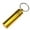 Golden, variant on Shoreew Portable Sealed Jar Keychain Screw Lid Aluminum Alloy Waterproof Flat Bottom Hanging Mini Tablet Pill Storage Bottle Container Holder Key Ring