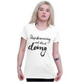 thumbnail image 3 of Stop Dreaming Start Doing Inspiring Womens Slim Fit Graphic Tee Brisco Brands M, 3 of 5