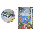 thumbnail image 5 of Yayeee Garden Flag 12" x 18" Double Sided Outdoor Yard Lawn Holiday Decorations, Pink Floral Window, 5 of 6