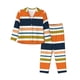 thumbnail image 1 of Balery Colorful Pastel Stripes Conjunto de Pijama con Estampado para Mujer, Conjunto de Dos Piezas con Manga Larga, Ropa de Dormir Suave con Bolsillos, Pijamas Cómodos-Medium, 1 of 7