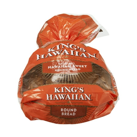 King's Hawaiian Original Hawaiian Sweet Round Bread, 16.0 OZ - Walmart.com