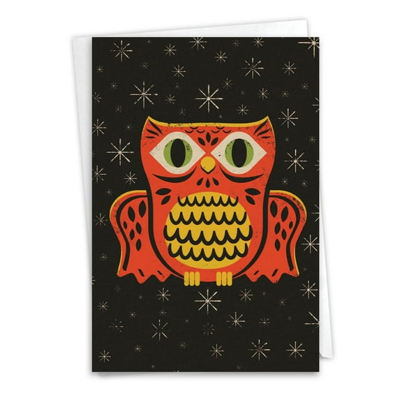 1 Halloween Card with Envelope - Masks C7034EHWG