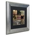 thumbnail image 3 of Trademark Fine Art "Cabela Clock" Canvas Art by Color Bakery Black Matte, Silver Frame, 3 of 4