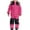 Hot Pink, variant on Snowsuit For Big Kids Cold Weather Windproof Ski Outfit Warm For Winter Outdoor Adventures Boys Outerwear Coats,Sizes 12-13 Years