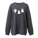 thumbnail image 3 of Camisas sexy de invierno para mujer Cuello redondo Manga larga Tops Impreso Sudadera regular Blusa Fridja fjkfkj874, 3 of 4