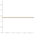 thumbnail image 5 of 10K Yellow Gold .80mm Diamond Cut Cable Chain 24 Inch, 5 of 5