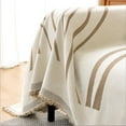 thumbnail image 4 of Double Sided Chenille Sofa Cover, Throws For Sofas Large, Non-Slip Reversible Decorative Sofa Cover,Dustproof Anti-Scratch Couch Cover,All Season, 4 of 7