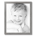 thumbnail image 2 of ArtToFrames 18x22 Inch Muted Cold Silver Picture Frame, This Silver MDF Poster Frame is Great for Your Art or Photos, Comes with 060 Plexi Glass (4672), 2 of 8