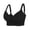 Black, variant on Plus Size Wirefree Bra Front Closure, Longline Full Coverage Wireless Bra for Women, Supportive Postpartum & Everyday Comfort Bra in Khaki (Sizes XL-5XL / 1X-5X),Size 2XL